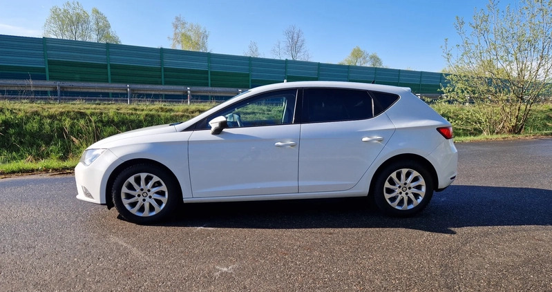 Seat Leon cena 38500 przebieg: 198000, rok produkcji 2014 z Nidzica małe 79